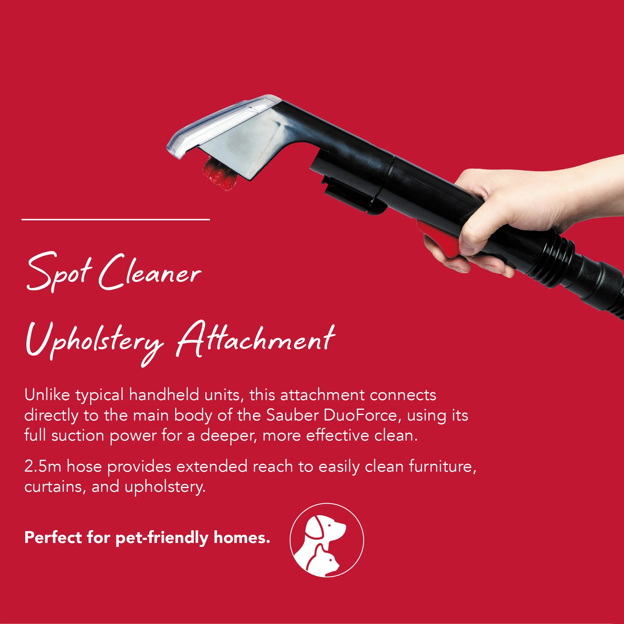 Sauber DuoForce Carpet Shampooer - Image 7