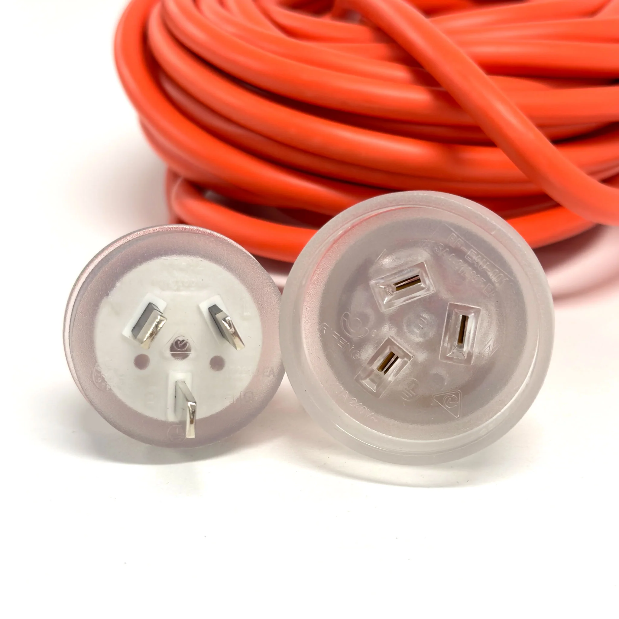Vacspare 15m 3 Core 10A Orange Extension Cord - Image 2