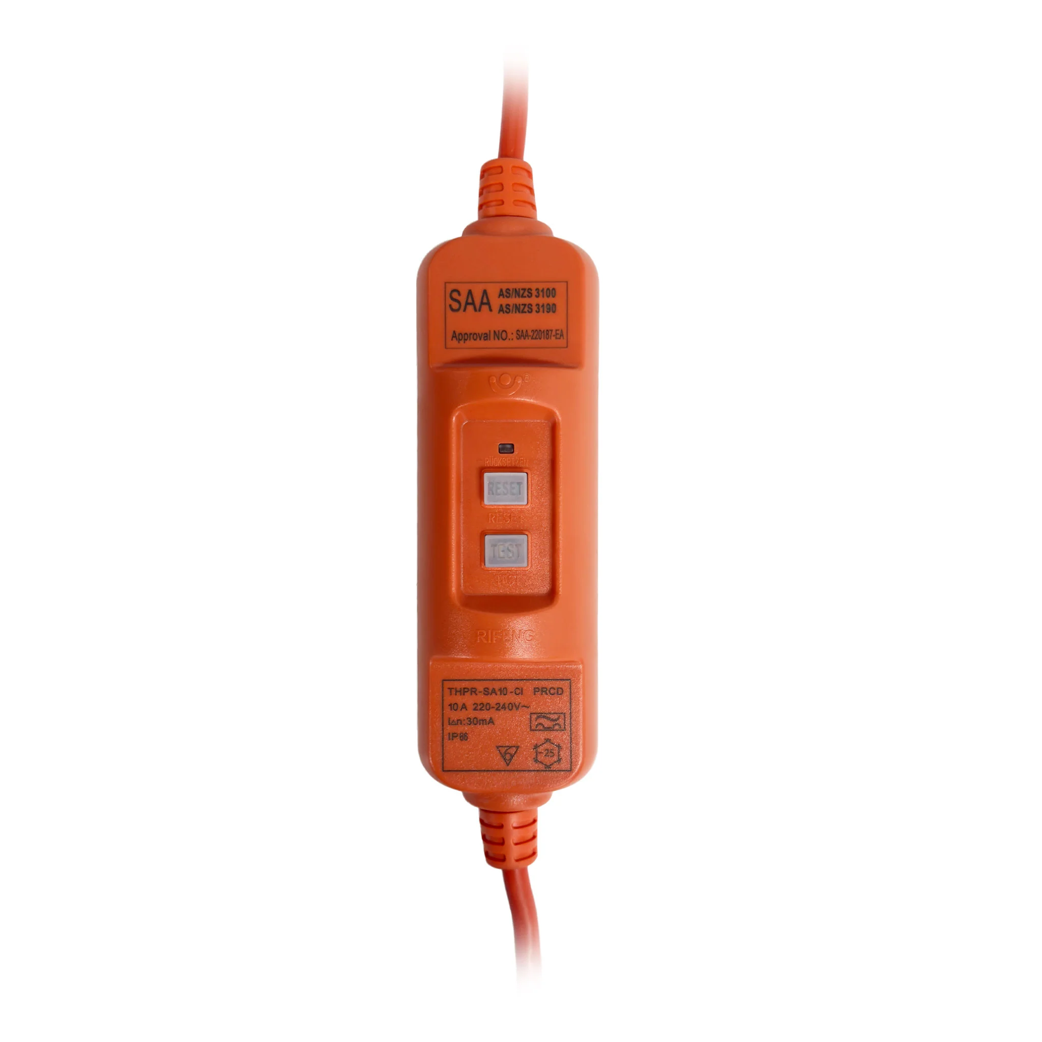 Vacspare 18m 3 Core 10A Extension Cord with Inline RCD - Image 3